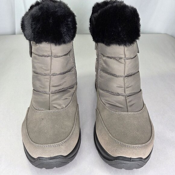 NWT Easy Street Women's Frosty Bootie in Grey (Size 11 W) - Picture 3 of 7